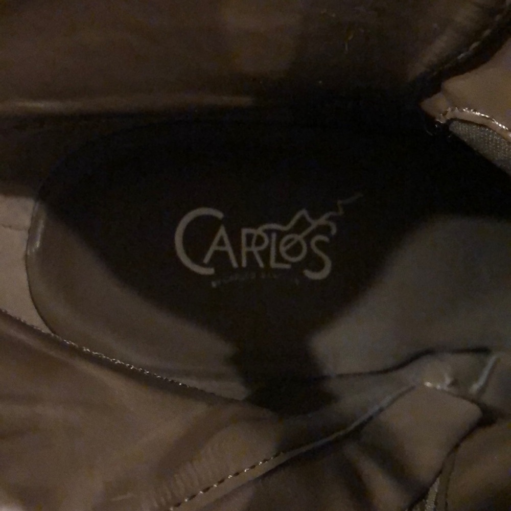 Women’s Brown Carlos Booties size 7.5 - Picture 6 of 7